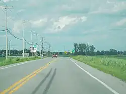 Junction of Routes 236 and 132, near the western end.