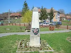 Heroes monument in Hodoșa