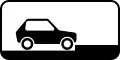 7.6.5 Method of parking the vehicle (front wheels of car facing curb)