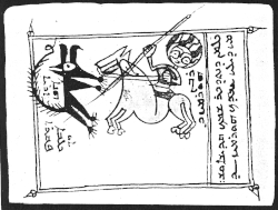 Mar Hormizd Rabban as depicted in The Book of Protection.