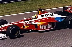 Ralf Schumacher driving for Williams at the 1999 Canadian Grand Prix