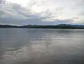 Rangeley Lake from its southern edge, inside the State Park