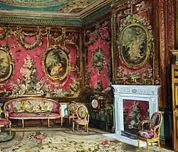 Interior of the house in 1931