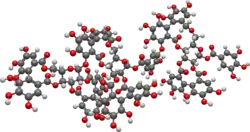 Chemical structure of raspberry ellagitannin