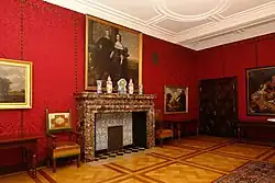 Fireplace in the New Town Hall