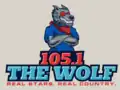 Real Stars. Real Country 105.1 The Wolf logo