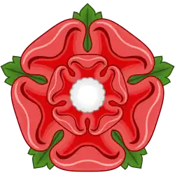 Red Rose Badge of Lancaster