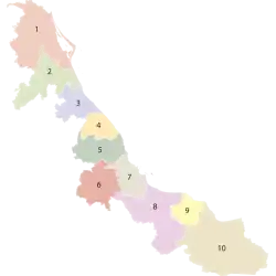 #10 is the Olmeca Region