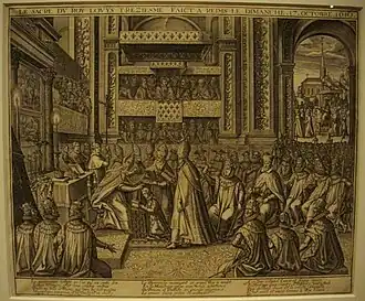Coronation of Louis XIII, October 17, 1610