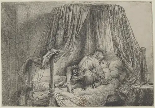 Le Lit à la française (1646, Bibliothèque nationale de France).