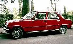 Renault 7 is a 4-door saloon version of the Renault 5 supermini.