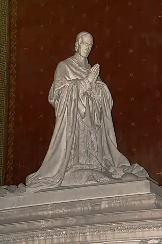 The monument to Monseigneur Brossay-Saint-Marc in Rennes.