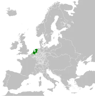 Republic of the Seven United Netherlands in 1789