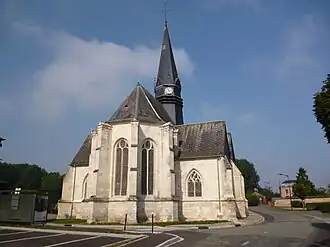 The church in Reuil-sur-Brêche