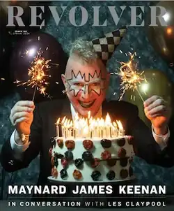 Cover of Revolver magazine showing Maynard James Keenan