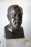 Richard von Krafft-Ebing (Bronze bust by Theodor Charlemont, 1904)