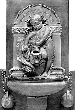 Fountain mural. From "Academy Architecture" 1904–1908.