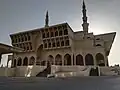 Right Side View of King Faisal Mosque in Sharjah