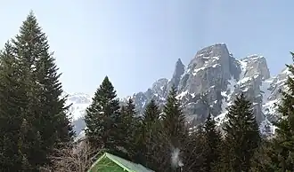 A view to Zlia Zab, Dvuglav and Iglata