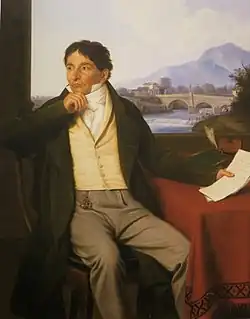 Portrait of Antonio Tadini, oil on canvas