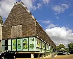 The River and Rowing Museum in Henley-on-Thames, designed by David Chipperfield and opened in 1997