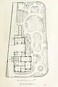 Floor plan by Roßbach for Villa Gruner