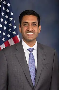 Representative Ro Khanna from California.