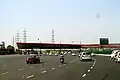 Toll plaza on National Highway 11
