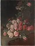 Roses and Mahogany, oil on canvas, ca.1900, Dallas Museum of Art.