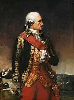 Marshal de Rochambeau (1725-1807), a combatant in the American War of Independence.[161]
