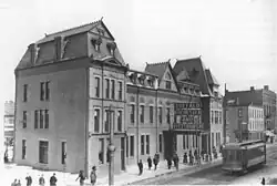 The Rochester terminal of the Buffalo, Rochester and Pittsburgh Railway, now the home of the Nick Tahou restaurant