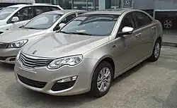 Post facelift Roewe 550 (front).