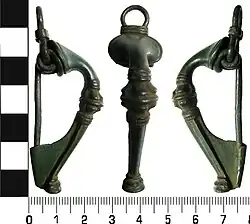 Trumpet brooch, Iron Age