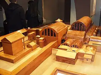 Model of Roman Bath and Roman Temple of Sulis Minerva as they would have looked at their greatest extent in 4th century AD