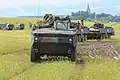 Romanian Piranha III APCs during Noble Jump 2017