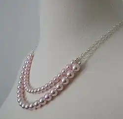 Rosaline Pearl Necklace