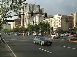 Roxas Boulevard in Manila