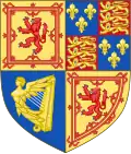 Arms of the Kingdom of Scotland, 1603–1707.[citation needed]