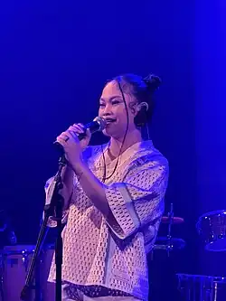 Ibarra performing in Washington, D.C. in 2025