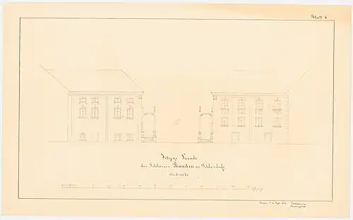 Southern courtyard facade of the palace