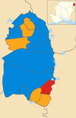 2004 results map