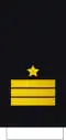 Үшінші дәрежелі капитан Üşinşi därejeli kapïtan (Kazakh Naval Forces)[5]