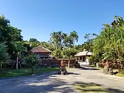 Entrance to the main village area of Ryukyu Mura