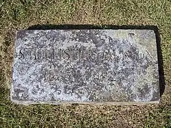 Individual gravestone, S. Hollister Jackson