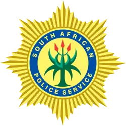 South African Police Service badge