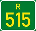Regional route R515 shield