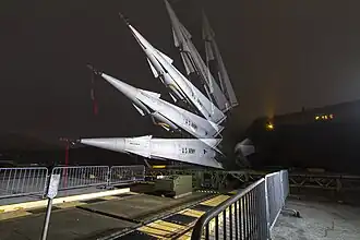 Time-lapse erection sequence