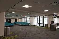 Gate D4 of SJU after renovations