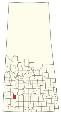 Location of the RM of Riverside No. 168 in Saskatchewan