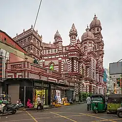 The Jami Ul-Alfar Mosque is one of the oldest Mosques in Colombo